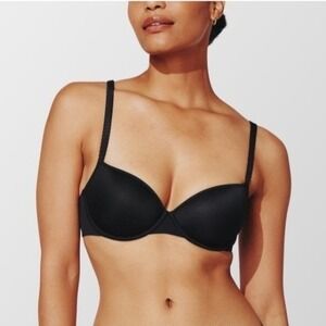 ThirdLove 24/7 Perfect Coverage Bra Black Size 38D